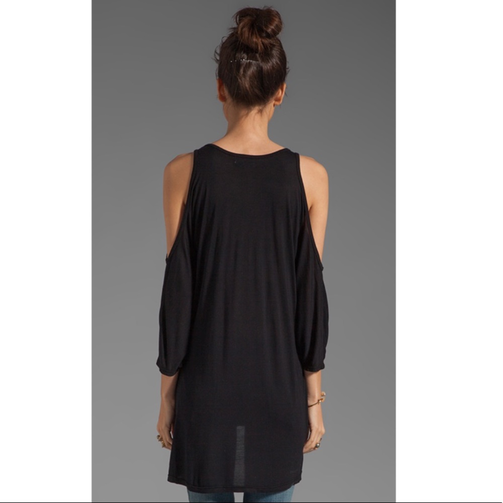 Lauren Moshi Oversized Open Shoulder GunHappyFace - Picture 3 of 4